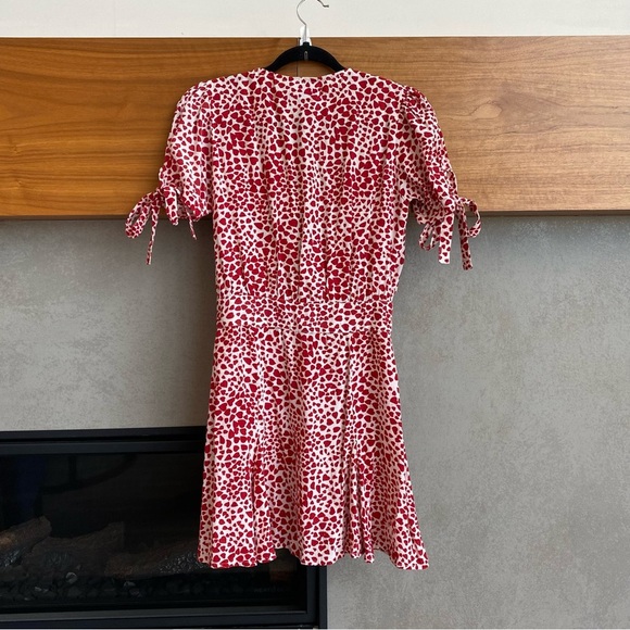 Rue Stiic Laguna Mini Dress Red Hearts, Size XS - Picture 13 of 13